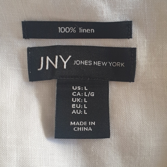 Jones New York Linen jacket - Picture 3 of 7